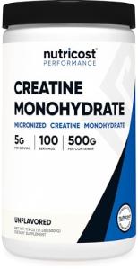 Micronized Creatine Monohydrate Powder - 500G