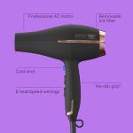 Vegan Hair Dryer with Diffuser and Ceramic Technology