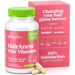 Vegan Hair Growth Vitamins for Thicker Hair