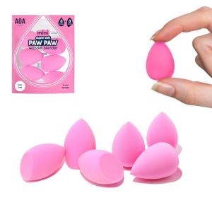 Vegan Makeup Sponge Set - 6 Latex-Free Blenders