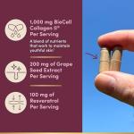 Vegan Collagen Booster with Resveratrol & Hyaluronic Acid