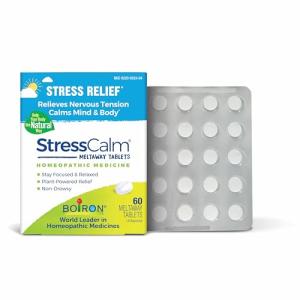 Boiron StressCalm Tablets for Stress Relief - 60 Count
