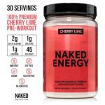 Naked Cherry Lime Vegan Pre Workout Supplement