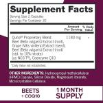 Beet Root Capsules for Heart Health Support