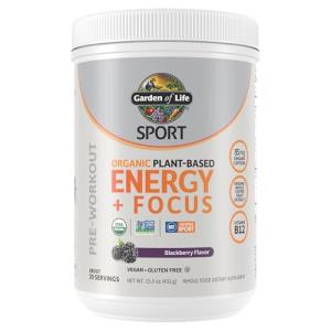 Garden of Life Vegan Plant-Based Pre Workout Mix