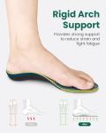 Vegan Arch Support Insoles for Heel Pain Relief