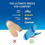 Vegan Comfort Insoles for Long Work Shifts