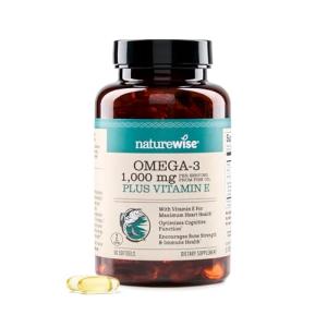 NatureWise Vegan Omega 3 Supplement - 60 Softgels