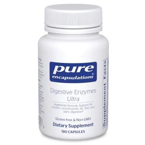 Vegan Digestive Enzymes for Easy Digestion - 180 Capsules