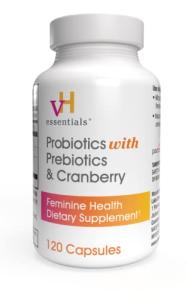 vH Essentials Women's Probiotics with Prebiotics & Cranberry