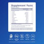 Vegan Digestive Enzymes for Easy Digestion - 180 Capsules