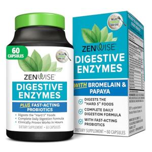 Zenwise Digestive Enzymes with Probiotics & Prebiotics