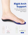 Vegan Arch Support Insoles for Comfort and Relief