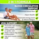 Vegan Blood Circulation Support Supplement - 90 Caps