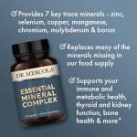Dr. Mercola Vegan Mineral Complex - 30 Capsules
