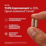 Cholesterol Support Supplement with Citrus Bergamot 60 Caps