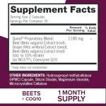 Vegan Beet Root Capsules for Heart Health