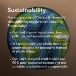 Florasophy Vegan Fiber Supplement for Gut Health