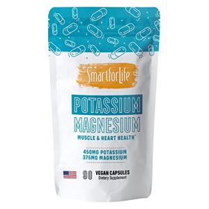 Potassium Magnesium Vegan Capsules for Muscle Support