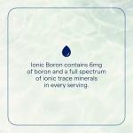 Vegan Ionic Boron Liquid for Daily Health