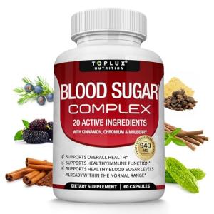 Vegan Blood Sugar Support Supplement with Natural Ingredients