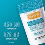 Potassium Magnesium Vegan Capsules for Muscle Support
