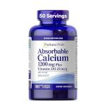 Absorbable Calcium with Vitamin D Softgels, 100 Count