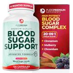 Vegan Blood Sugar Support Supplement with Active Ingredients
