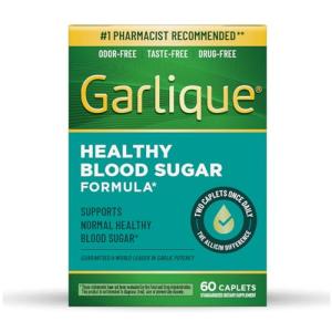 Garlique Vegan Garlic Extract for Blood Sugar Support