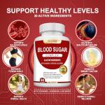 Vegan Blood Sugar Support Supplement with Herbal Blend