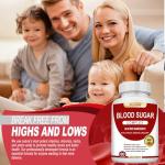Vegan Blood Sugar Support Supplement with Herbal Blend