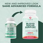 Vegan Blood Sugar Support Supplement with 20 Ingredients