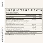 Vegan Gut Health Supplement with Probiotics - 90 Capsules