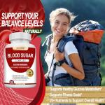 Vegan Blood Sugar Support Supplement with Herbal Blend