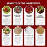 HerbaMe Vegan Blood Circulation Support Capsules