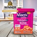 Calcium & Vitamin D3 Soft Chews - Caramel