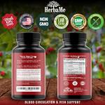 HerbaMe Vegan Blood Circulation Support Capsules