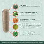 Vegan Blood Sugar Support Supplement with 20 Ingredients