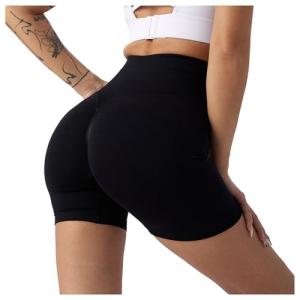 High Waisted Seamless Yoga & Workout Shorts