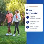 Boron Glycinate Supplement for Hormone and Bone Health