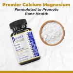 Calcium Magnesium Powder for Bone Health - 8 oz