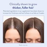 Vegan Hair Growth Supplement with Biotin & Nutrients