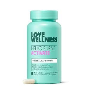 Love Wellness Hello Burn Postbiotic for Fat Loss