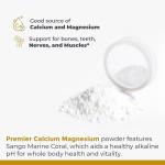 Calcium Magnesium Powder for Bone Health - 8 oz