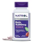 Natrol Biotin 10000mcg Supplement for Healthy Hair