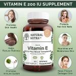 Vitamin E Supplement for Skin, Hair, and Nails