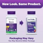 Natrol Biotin 10000mcg Supplement for Healthy Hair