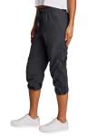 RBX Active Women's Charcoal Lightweight Capri Joggers