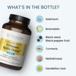 Ultimate Spike Detox: Nattokinase, Turmeric, Bromelain