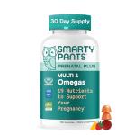 SmartyPants Vegan Prenatal Multivitamin Gummies, 120 Count